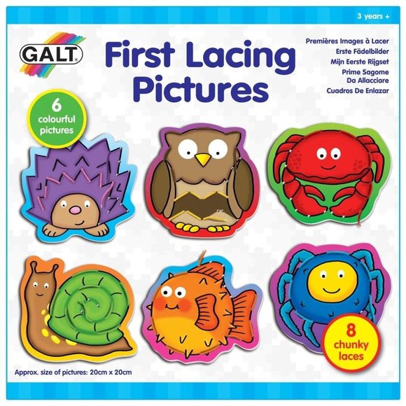 GALT First Lacing Pictures Toy - Picture 1 of 11